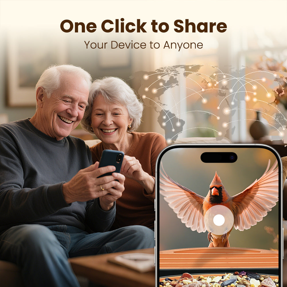 VINGUYS Smart Bird Feeder V-Feeder 2.5K Camera