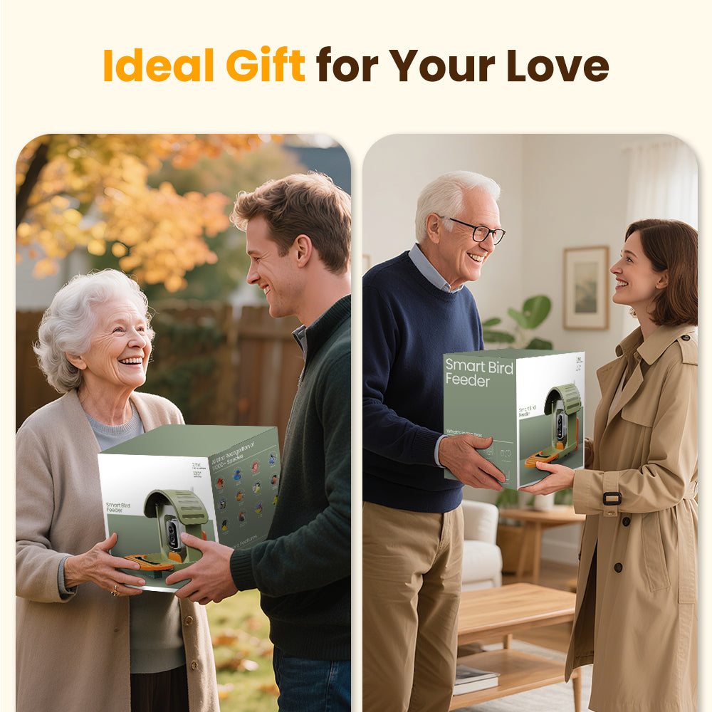 VINGUYS Smart Bird Feeder V-Feeder 2.5K Camera