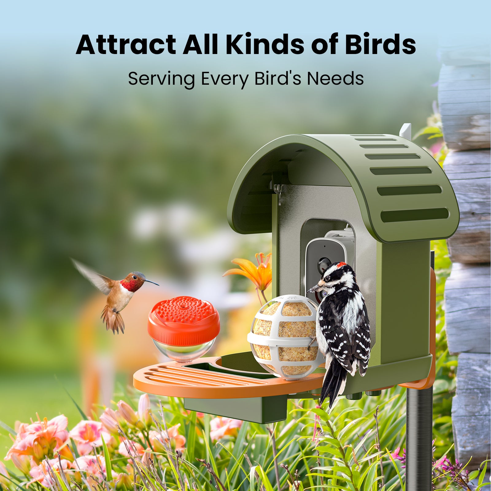 VINGUYS Bird Feeder DIY Add-Ons