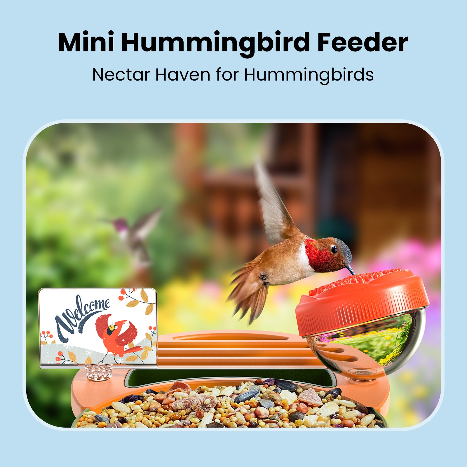 VINGUYS Bird Feeder DIY Add-Ons