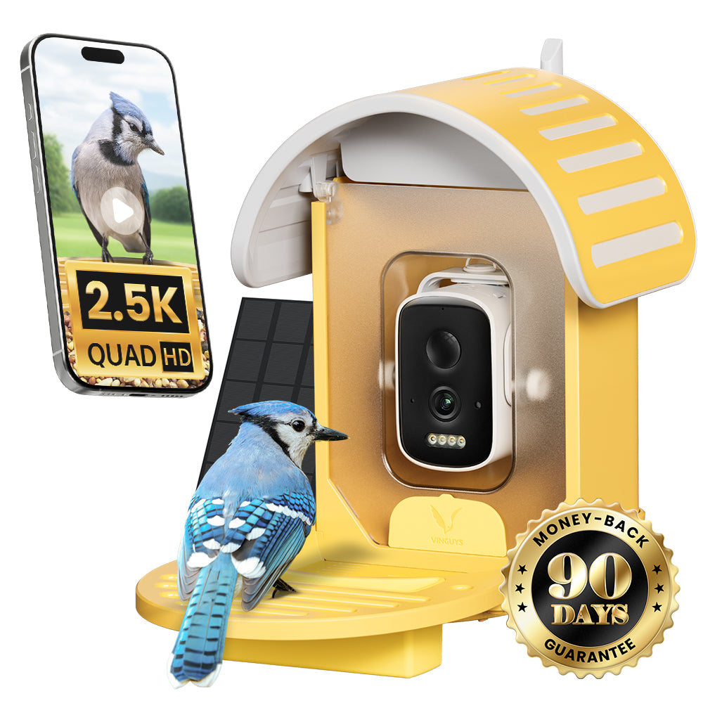 VINGUYS Smart Bird Feeder V-Feeder 2.5K Camera