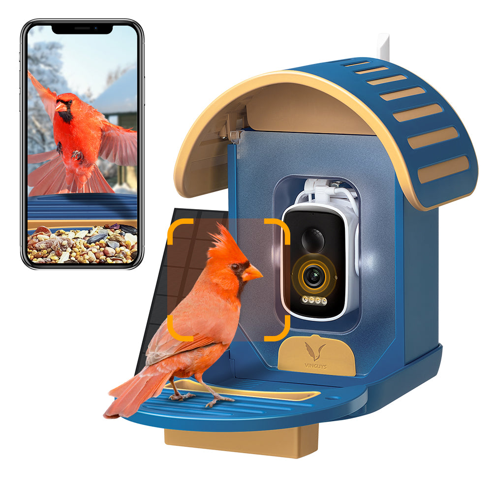 VINGUYS Smart Bird Feeder V-Feeder 2.5K Camera