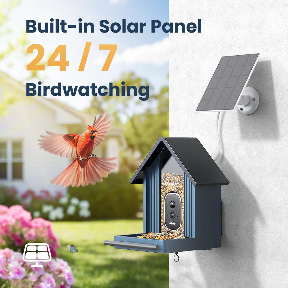 VINGUYS Smart Bird Feeder V-Feeder Metal