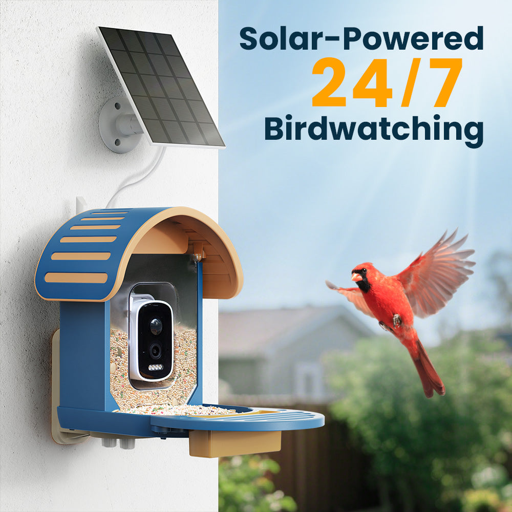 VINGUYS Smart Bird Feeder V-Feeder 2.5K Camera