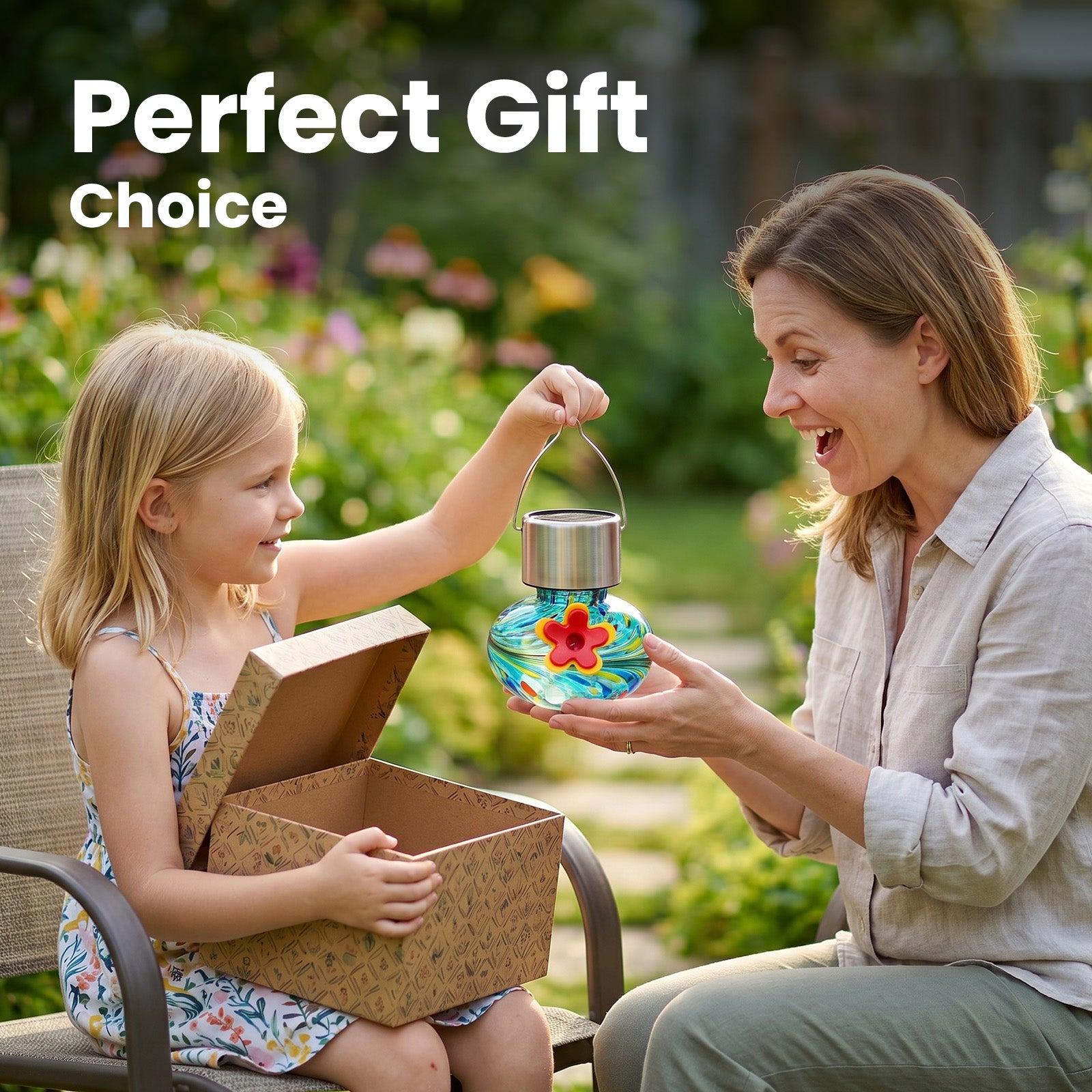 VINGUYS Solar Hummingbird Feeder Mini-New Arrival