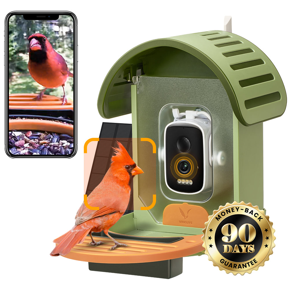 VINGUYS Smart Bird Feeder V-Feeder 2.5K Camera